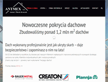 Tablet Screenshot of antmex.pl